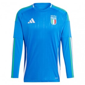 Prima Maglia Italia Euro 2024 Manica Lunga 